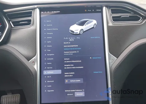 2014 Tesla Model S P85 from USA, damaged, VIN 5YJSA1H15EFP52116